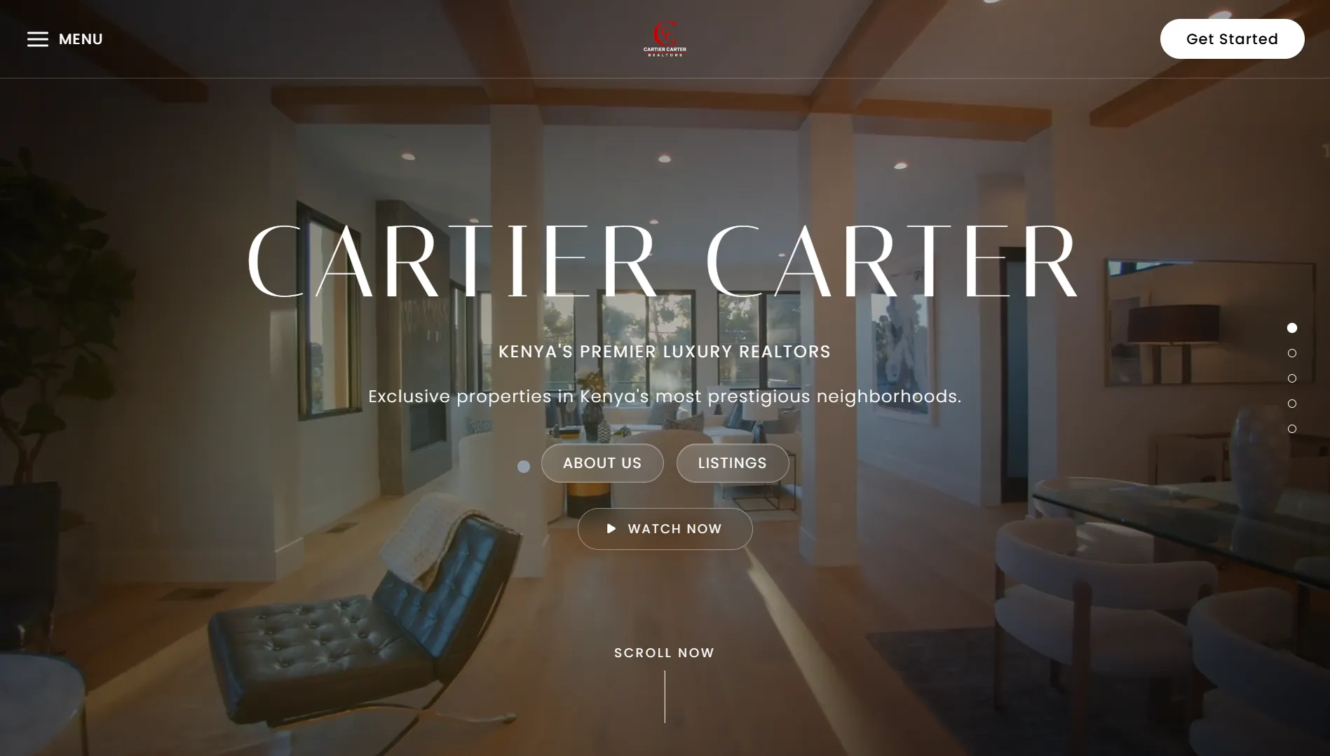 Cartier Carter Realtors Website